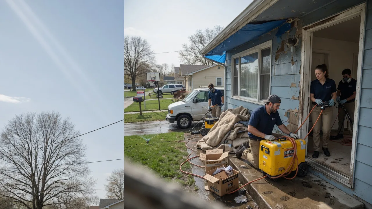 Basement Flood Cleanup in Round Lake, MN near me